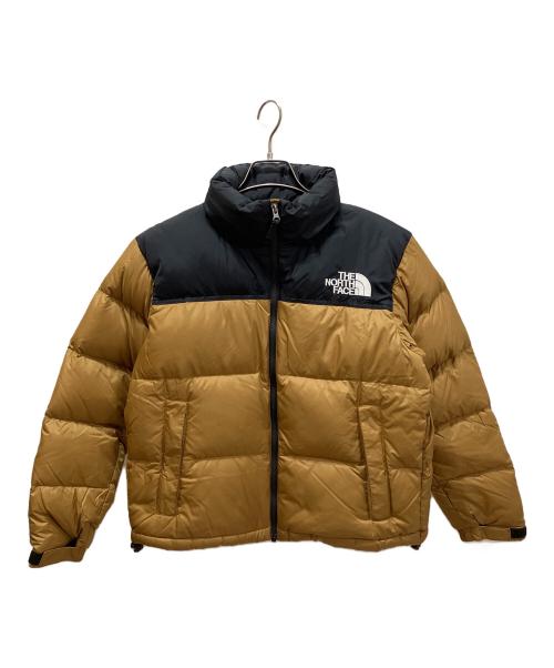 THE NORTH FACE（ザ ノース フェイス）THE NORTH FACE (ザ ノース フェイス) ショートヌプシジャケット ブラック×ブラウン サイズ:Lの古着・服飾アイテム