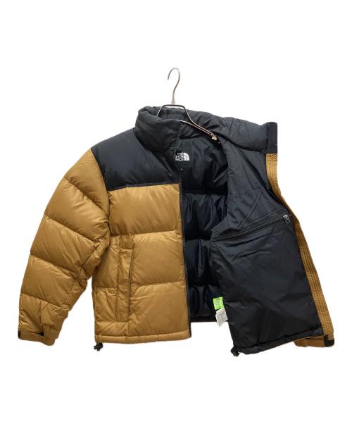 THE NORTH FACE（ザ ノース フェイス）THE NORTH FACE (ザ ノース フェイス) ショートヌプシジャケット ブラック×ブラウン サイズ:Lの古着・服飾アイテム