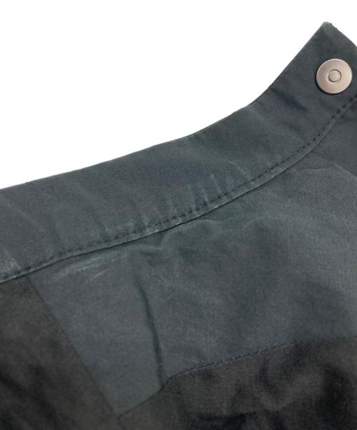 AMOMENTO（アモーメント）amomento (アモーメント) ナイロン混ボリュームジャケット ブラック サイズ:FREEの古着・服飾アイテム