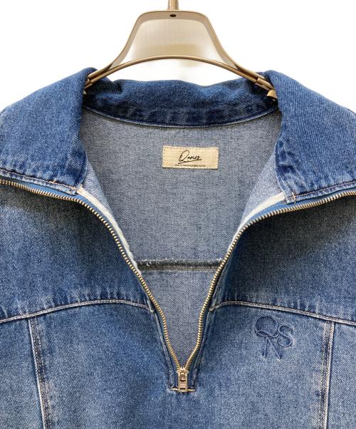 COLLAGE GALLARDAGALANTE（コラージュ ガリャルダガランテ）COLLAGE GALLARDAGALANTE (コラージュ ガリャルダガランテ) ハーフジップデニムワンピース インディゴ サイズ:FREEの古着・服飾アイテム