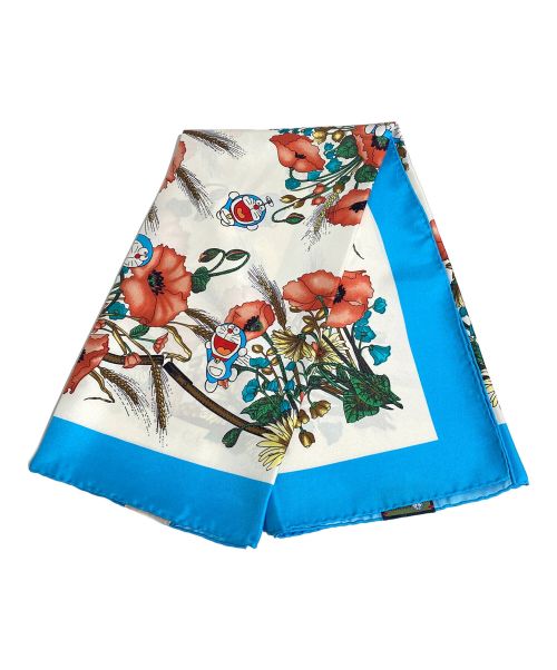 GUCCI（グッチ）GUCCI (グッチ) DORAEMON (ドラエモン) Doraemon x GUCCI collaboration scarf（ドラえもん×グッチコラボスカーフ） サイズ:-の古着・服飾アイテム