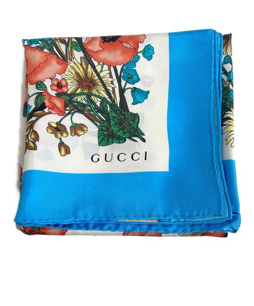 GUCCI（グッチ）GUCCI (グッチ) DORAEMON (ドラエモン) Doraemon x GUCCI collaboration scarf（ドラえもん×グッチコラボスカーフ） サイズ:-の古着・服飾アイテム