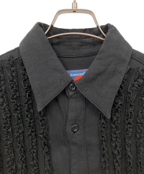 blackmeans（ブラックミーンズ）blackmeans (ブラックミーンズ) デザインロングスリーブシャツ ブラック サイズ:3の古着・服飾アイテム