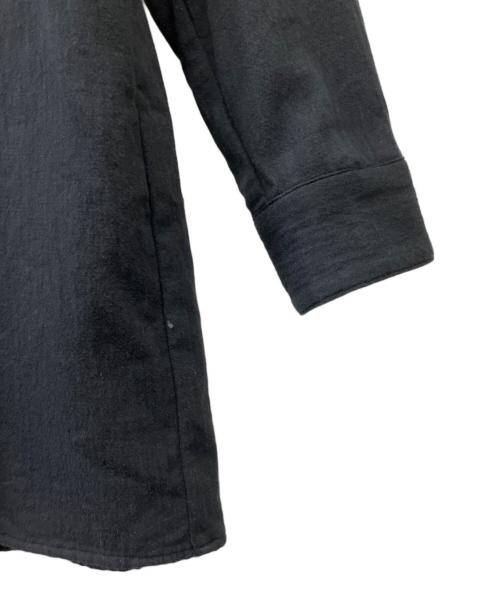 blackmeans（ブラックミーンズ）blackmeans (ブラックミーンズ) デザインロングスリーブシャツ ブラック サイズ:3の古着・服飾アイテム