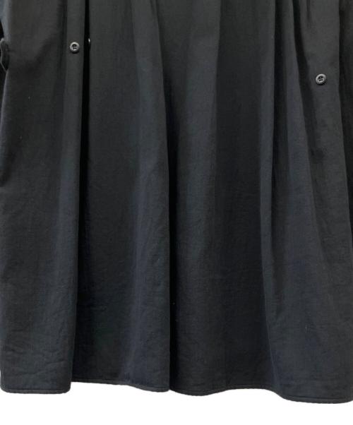 blackmeans（ブラックミーンズ）blackmeans (ブラックミーンズ) デザインロングスリーブシャツ ブラック サイズ:3の古着・服飾アイテム