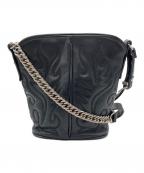 TOGA TOOトーガ・トゥ）の古着「Western shoulder chain bag mini」｜ブラック
