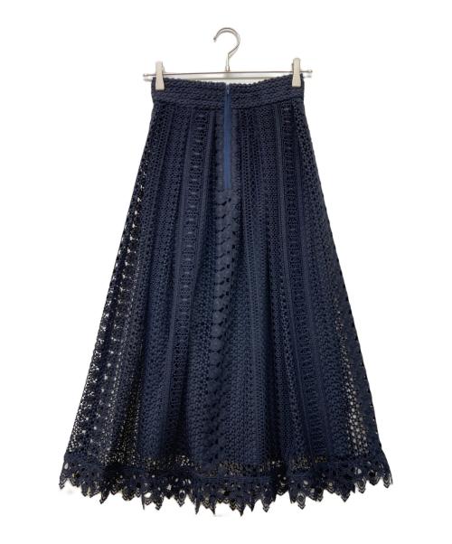 HER LIP TO（ハーリップトゥ）HER LIP TO (ハーリップトゥ) Now and Forever Long Skirt ネイビー サイズ:Sの古着・服飾アイテム