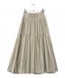 HER LIP TO (ハーリップトゥ) High-Waist Tiered Long Skirt ベージュ サイズ:S：8000円