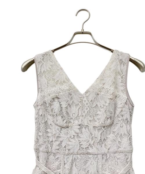 HER LIP TO（ハーリップトゥ）Her lip to (ハーリップトゥ) Waltz Floral Lace Belted Dress ピンク サイズ:Sの古着・服飾アイテム