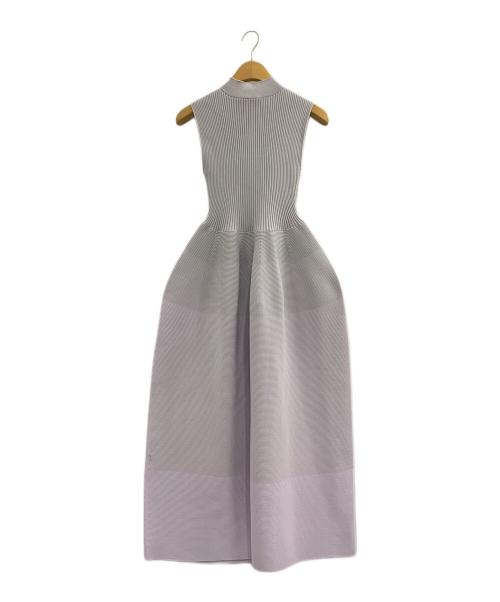 anuans（アニュアンス）anuans (アニュアンス) ホールガーメントワンピース ラベンダー サイズ:Fの古着・服飾アイテム