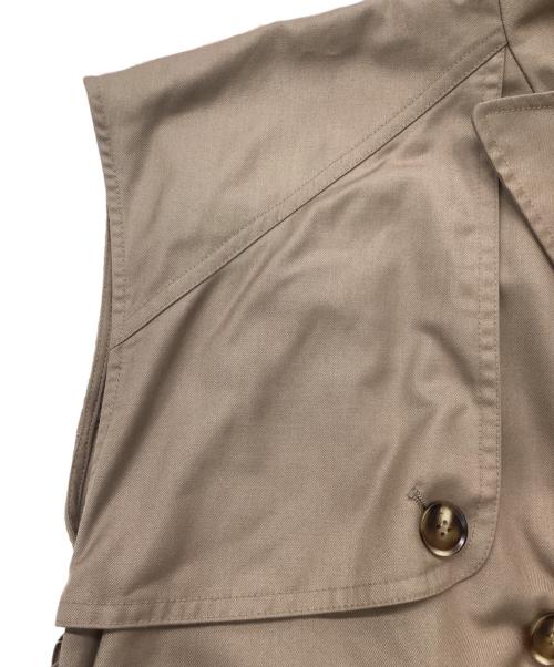 HER LIP TO（ハーリップトゥ）HER LIP TO (ハーリップトゥ) Sleeveless TwillTrench Dress ブラウン サイズ:Sの古着・服飾アイテム