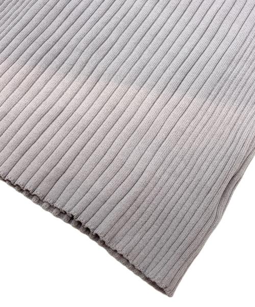 anuans（アニュアンス）anuans (アニュアンス) ミックスリブノースリーブニットプルオーバー ラベンダー サイズ:Fの古着・服飾アイテム