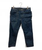 SASSAFRASササフラス）の古着「フォールリーフデニムパンツ」｜インディゴ