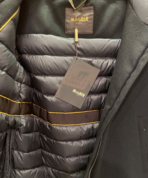 MOORER（ムーレー）MOORER (ムーレー) FRESIA-LE/ダウンジャケット ブラック サイズ:38の古着・服飾アイテム