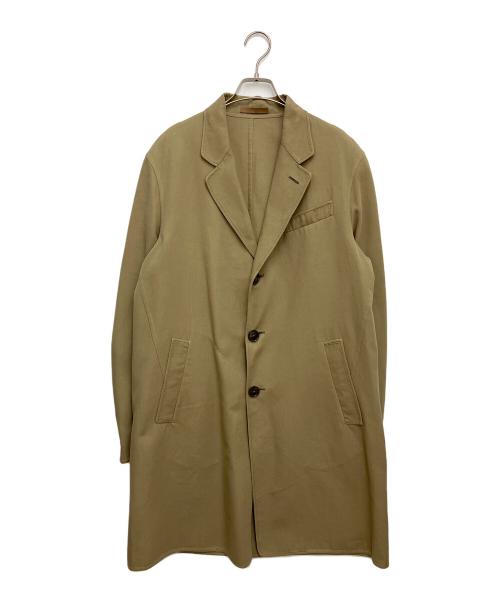 CARUSO（カルーゾ）CARUSO (カルーゾ) ステンカラーコート ベージュ サイズ:SIZE48の古着・服飾アイテム
