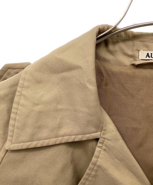 AURALEE（オーラリー）AURALEE (オーラリー) WASHED FINX CUPRO TWILL LONG COAT ベージュ サイズ:1の古着・服飾アイテム