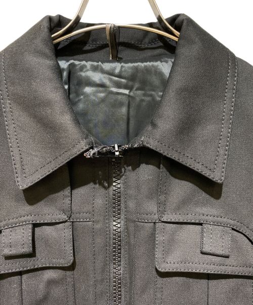 DIOR HOMME（ディオール オム）DIOR HOMME (ディオール オム) A2 コットンジップアップ 4ポケットブルゾン/06AW//HEDI SLIMANE/Archive ブラック サイズ:48の古着・服飾アイテム