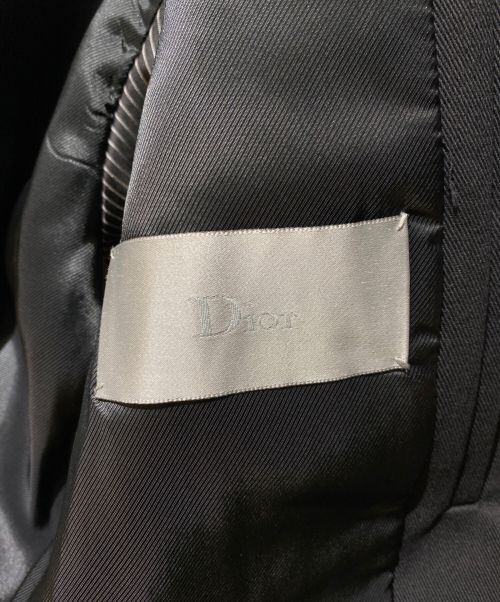 DIOR HOMME（ディオール オム）DIOR HOMME (ディオール オム) A2 コットンジップアップ 4ポケットブルゾン/06AW//HEDI SLIMANE/Archive ブラック サイズ:48の古着・服飾アイテム