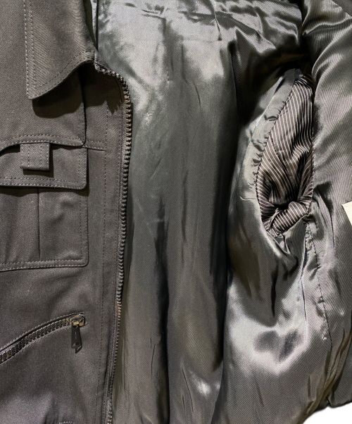 DIOR HOMME（ディオール オム）DIOR HOMME (ディオール オム) A2 コットンジップアップ 4ポケットブルゾン/06AW//HEDI SLIMANE/Archive ブラック サイズ:48の古着・服飾アイテム