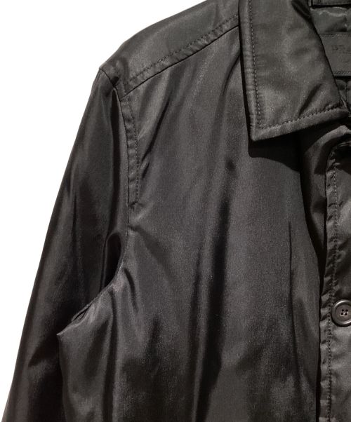 PRADA（プラダ）PRADA (プラダ) Nylon padded short coat（ナイロン中綿ショートコート） ブラック サイズ:48の古着・服飾アイテム