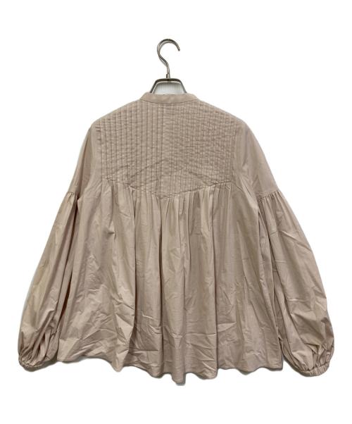 UNITED ARROWS（ユナイテッドアローズ）UNITED ARROWS (ユナイテッドアローズ) バルーン タック ブラウス ピンク サイズ:36の古着・服飾アイテム