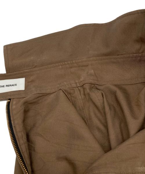 THE RERACS（ザ リラクス）THE RERACS (ザ リラクス) ハーフジップシャツ ブラウン サイズ:36の古着・服飾アイテム