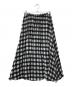 Spick and Span (スピックアンドスパン) シアーギンガムチェックスカート ブラック サイズ:36：4000円