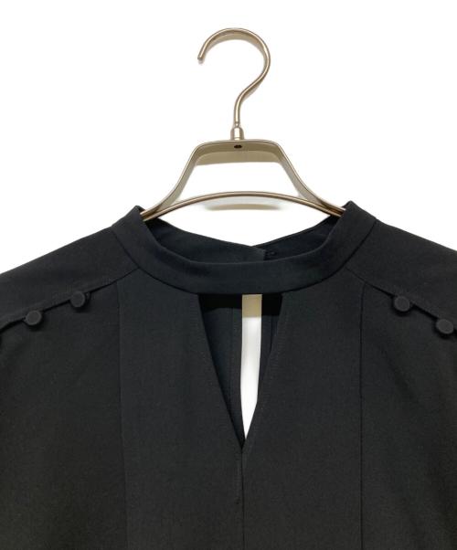 PUBLIC TOKYO（パブリックトウキョウ）PUBLIC TOKYO (パブリックトウキョウ) ケープスリーブブラウス ブラック サイズ:FREEの古着・服飾アイテム