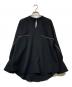 PUBLIC TOKYO（パブリックトウキョウ）の古着「ケープスリーブブラウス」｜ブラック