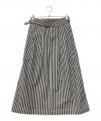 urvinアービン）の古着「デニムグルカスカート」｜インディゴ