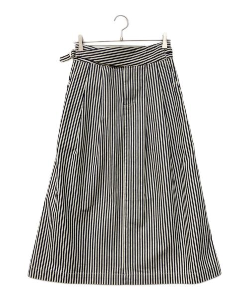 urvin（アービン）urvin (アービン) デニムグルカスカート インディゴの古着・服飾アイテム