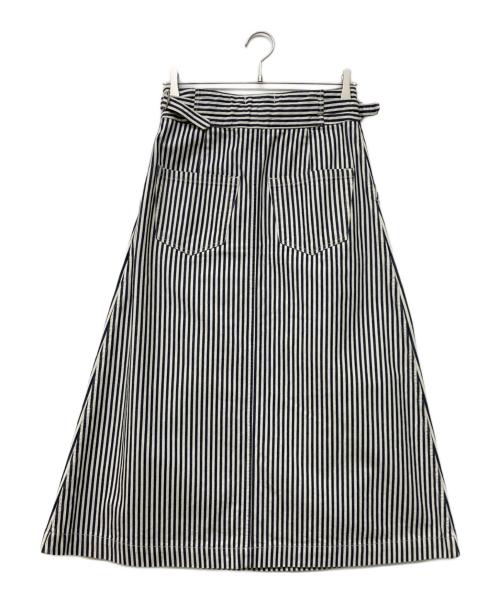 urvin（アービン）urvin (アービン) デニムグルカスカート インディゴの古着・服飾アイテム