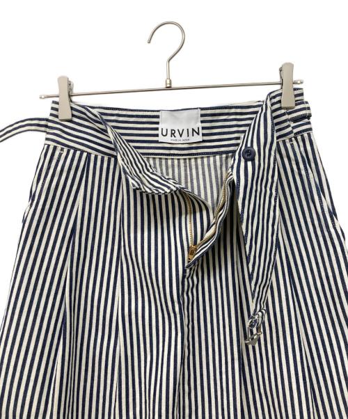 urvin（アービン）urvin (アービン) デニムグルカスカート インディゴの古着・服飾アイテム