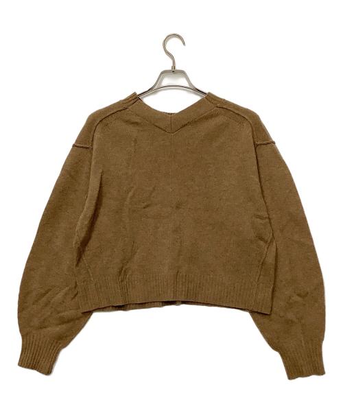 SAYAKA DAVIS（サヤカ デイヴィス）SAYAKA DAVIS (サヤカ デイヴィス) ハイネックニット ブラウン サイズ:Pの古着・服飾アイテム
