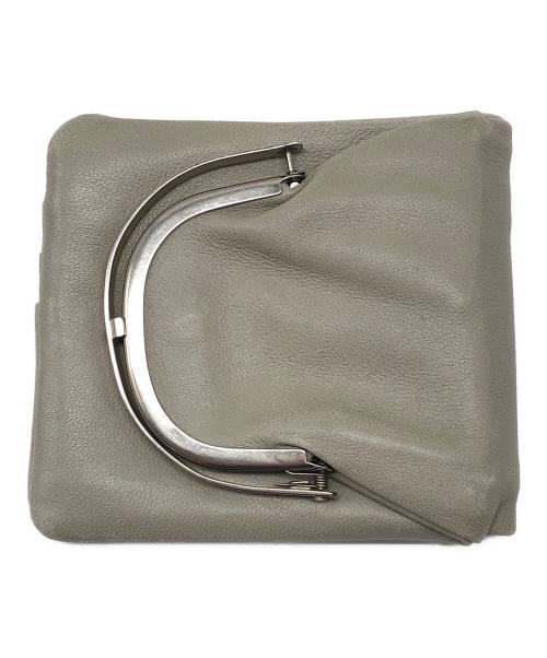 ED ROBERT JUDSON（エド ロバート ジャドソン）ED ROBERT JUDSON (エド ロバート ジャドソン) FRAME HALF WALLET　ODD グレーの古着・服飾アイテム