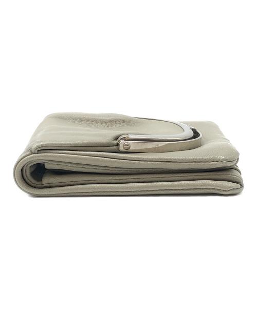 ED ROBERT JUDSON（エド ロバート ジャドソン）ED ROBERT JUDSON (エド ロバート ジャドソン) FRAME HALF WALLET　ODD グレーの古着・服飾アイテム