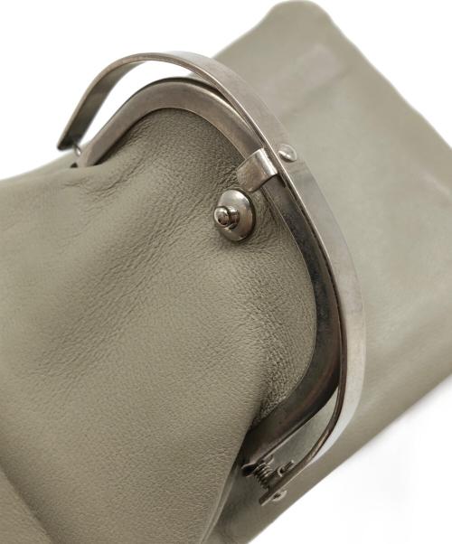 ED ROBERT JUDSON（エド ロバート ジャドソン）ED ROBERT JUDSON (エド ロバート ジャドソン) FRAME HALF WALLET　ODD グレーの古着・服飾アイテム