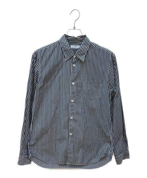 sans limite（サンリミット）Sans limite (サンリミット) ストライプシャツ グレー×ホワイト サイズ:1の古着・服飾アイテム