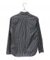 Sans limite (サンリミット) ストライプシャツ グレー×ホワイト サイズ:1：5000円