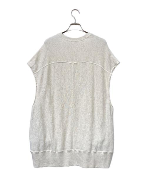 MAISON SPECIAL（メゾンスペシャル）MAISON SPECIAL (メゾンスペシャル) ノースリーブカットオフスウェット ブラウン サイズ:Freeの古着・服飾アイテム