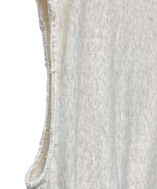 MAISON SPECIAL（メゾンスペシャル）MAISON SPECIAL (メゾンスペシャル) ノースリーブカットオフスウェット ブラウン サイズ:Freeの古着・服飾アイテム