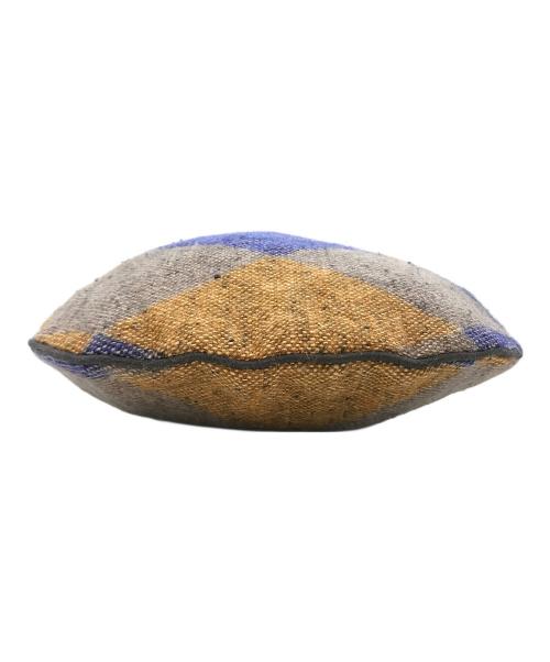 mina perhonen（ミナ ペルホネン）mina perhonen (ミナ ペルホネン) エッグバッグ ブルーの古着・服飾アイテム