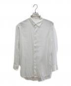 GALERIE VIEギャルリーヴィー）の古着「セルロースブロードロングシャツ」｜ホワイト