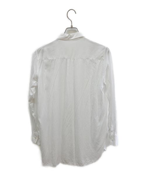GALERIE VIE（ギャルリーヴィー）GALERIE VIE (ギャルリーヴィー) セルロースブロードロングシャツ ホワイト サイズ:36の古着・服飾アイテム