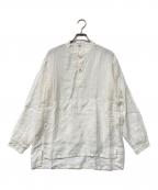45Rフォーティファイブ・アール）の古着「インドリネンの908イージーシャツ」｜ホワイト