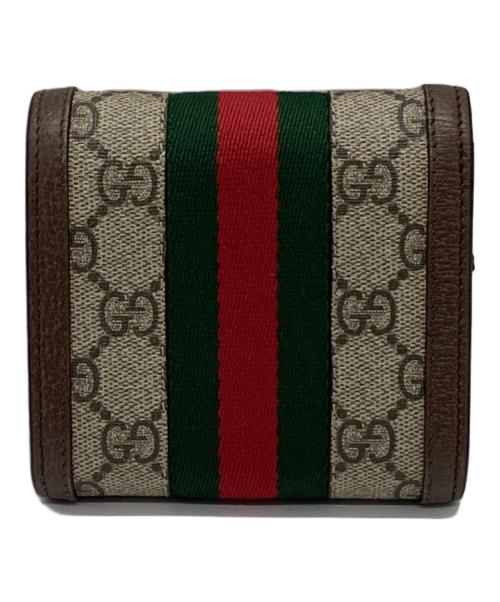 GUCCI（グッチ）GUCCI (グッチ) オフィディアGG ウォレット ベージュの古着・服飾アイテム