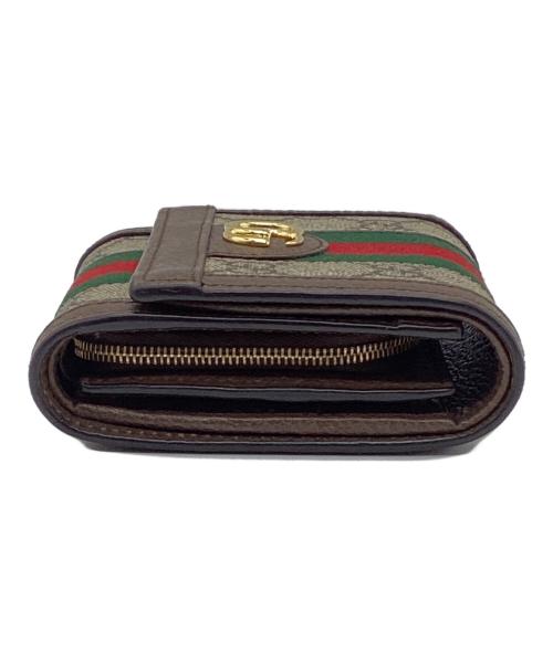 GUCCI（グッチ）GUCCI (グッチ) オフィディアGG ウォレット ベージュの古着・服飾アイテム