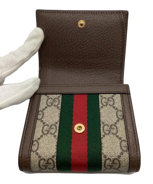 GUCCI（グッチ）GUCCI (グッチ) オフィディアGG ウォレット ベージュの古着・服飾アイテム