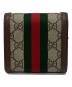 GUCCI (グッチ) オフィディアGG ウォレット ベージュ：27000円