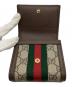 中古・古着 GUCCI (グッチ) オフィディアGG ウォレット ベージュ：27000円